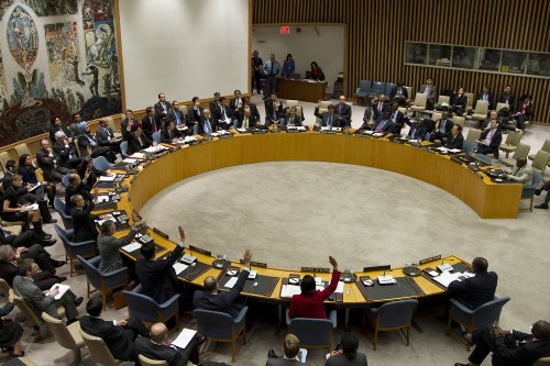 联合国安理会于美东时间22日下午3时许(北京时间23日凌晨4时)一致通过关于朝鲜发射卫星问题的新决议。（图片来源：联合国网站）