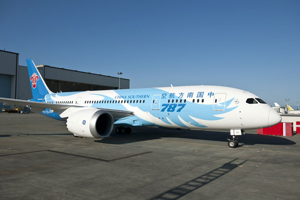 中国南方航空飞机图片