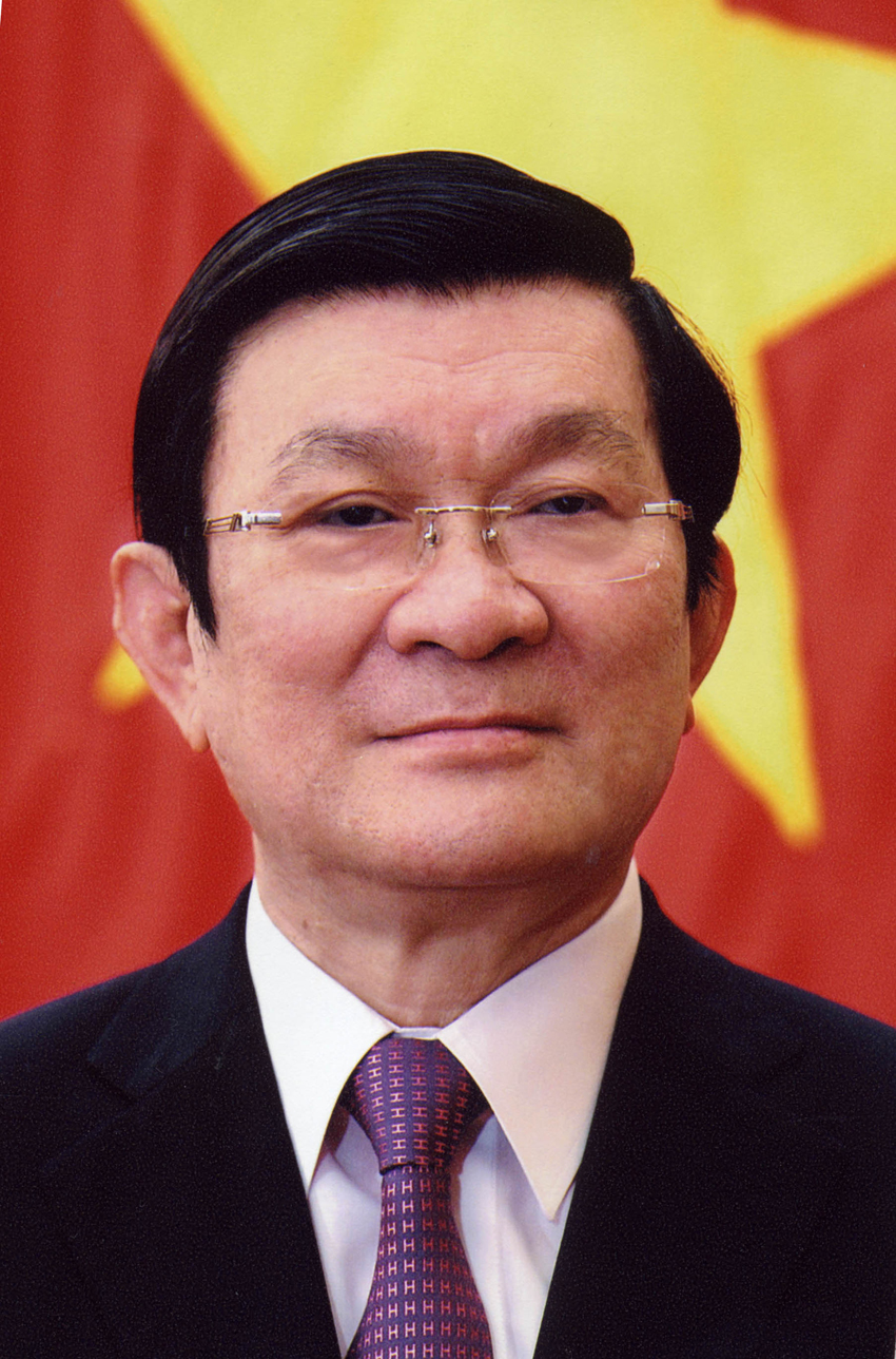 高清:越南国家主席张晋创像
