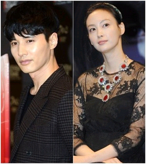 组图韩国影星元斌李娜英被拍秘密约会或处于热恋