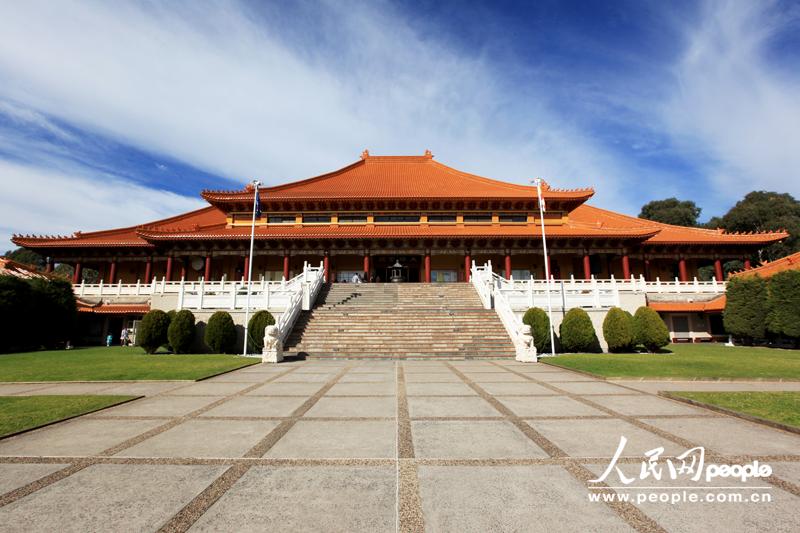 南半球最大的佛教寺院—南天寺(组图)