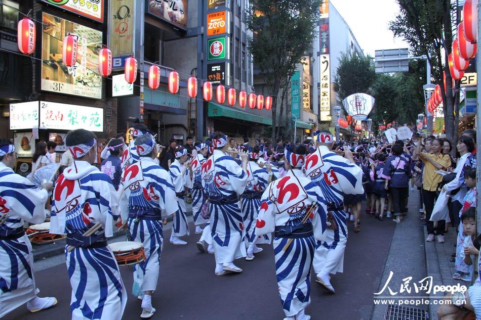 日式狂欢节—东京街头传统舞蹈表演【2】