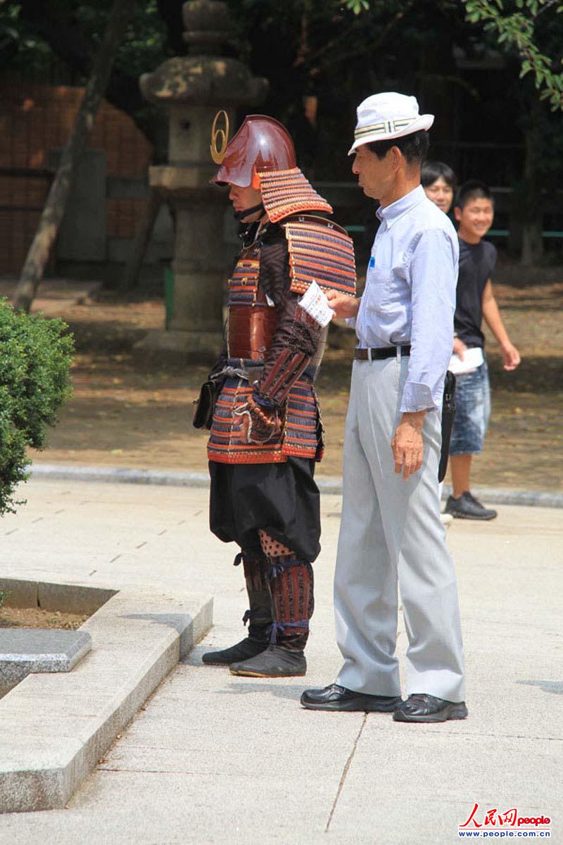 高清 日本战败日前一天的靖国神社 4 国际 人民网