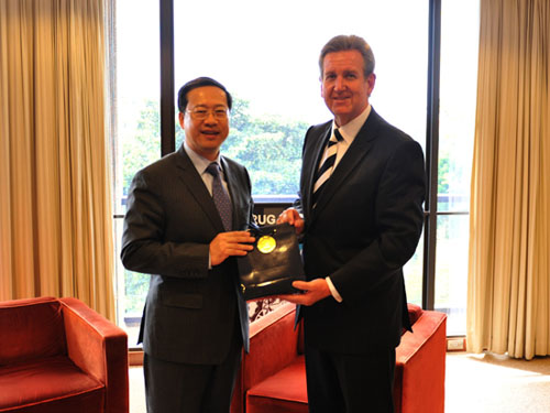 中国驻澳大利亚大使马朝旭对新南威尔士州进行正式访问【2】