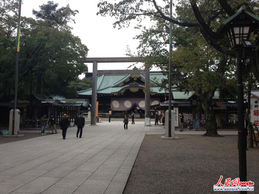 高清:日本靖国神社秋季例行大祭 18日159名议员参拜