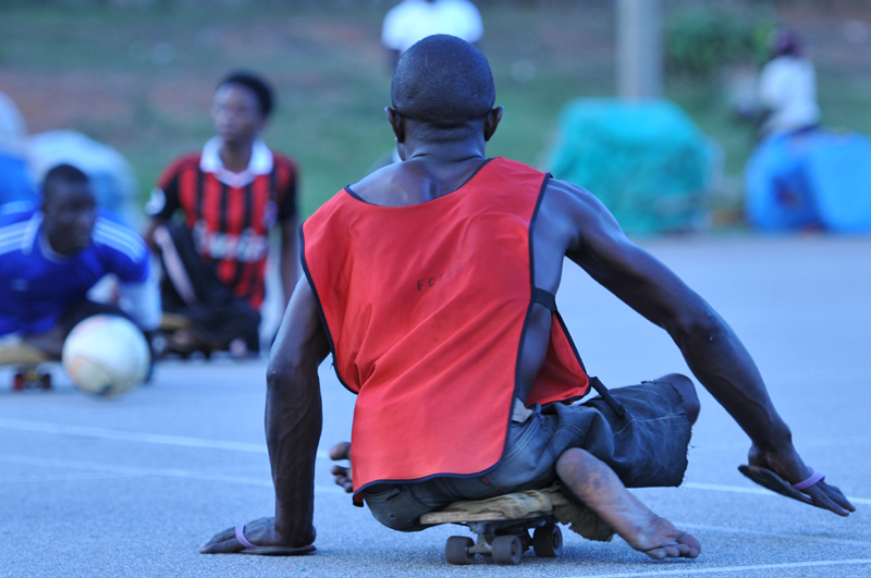 高清:尼日利亚世界小儿麻痹症日足球赛【6】