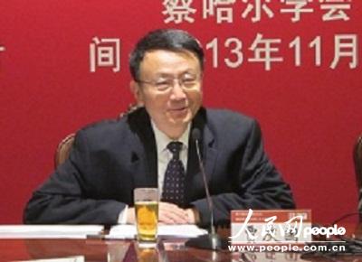 北京大学国际关系学院副院长贾庆国（杨牧 摄）