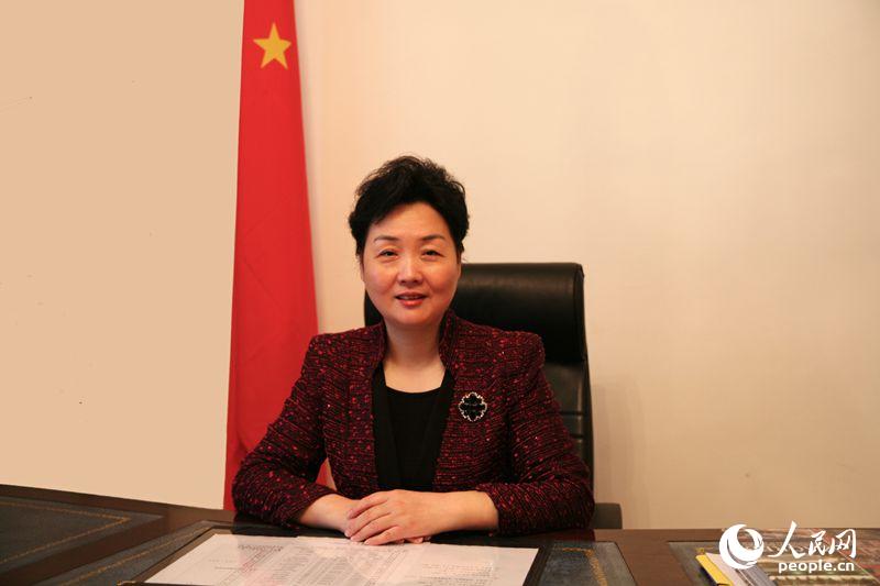 中国驻克罗地亚大使邓英通过人民网向全国人民