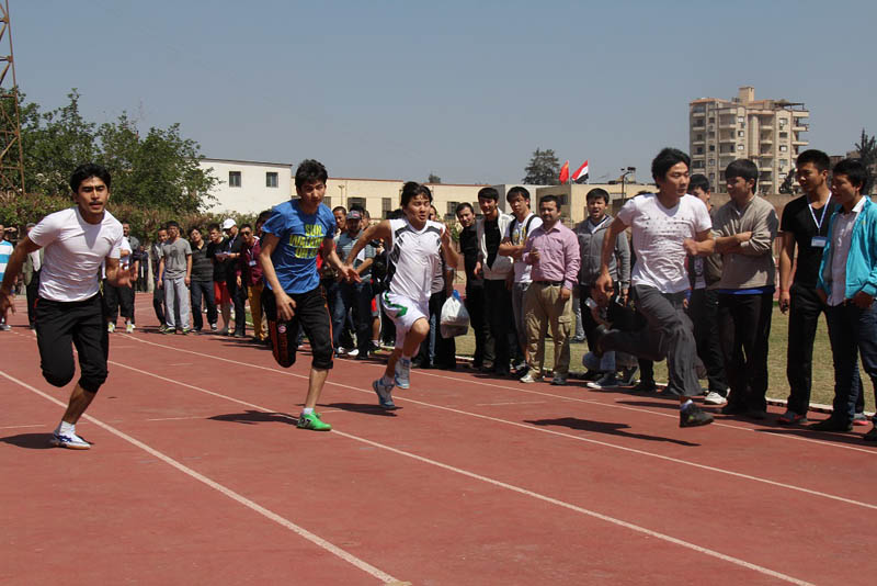 埃及中国学联举行2014年春季运动会- Micro R