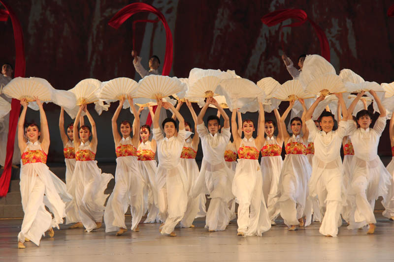 中国艺术团参加朝鲜第29届四月之春友谊艺术