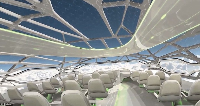 空客发布2050年的民航客机概念