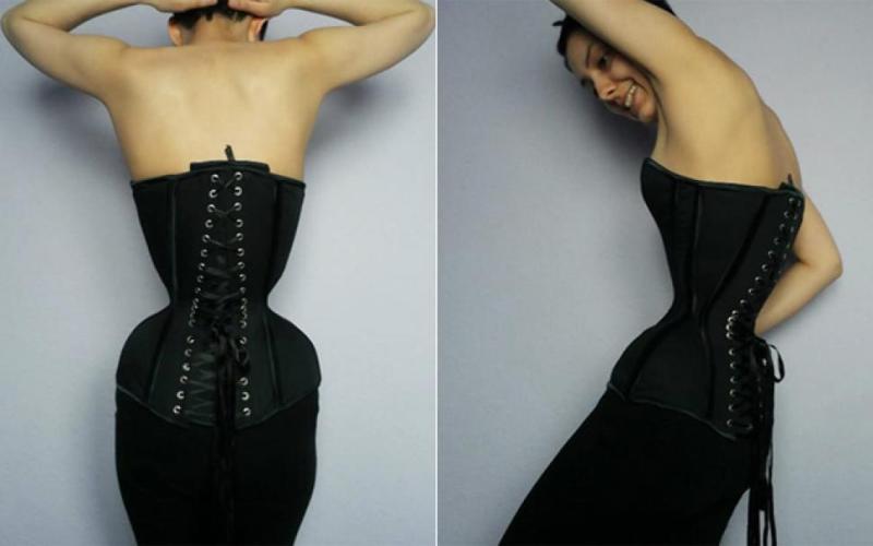 震驚！德國女子穿3年塑身衣練就水蛇腰（組圖）【6】