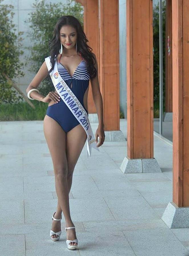 梅密诺当选2014年\亚太世界<em>小姐</em>\选美比赛冠