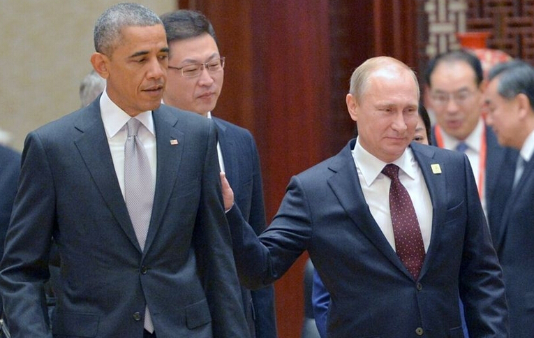 媒体热议APEC尴尬瞬间奥巴马避免直视普京