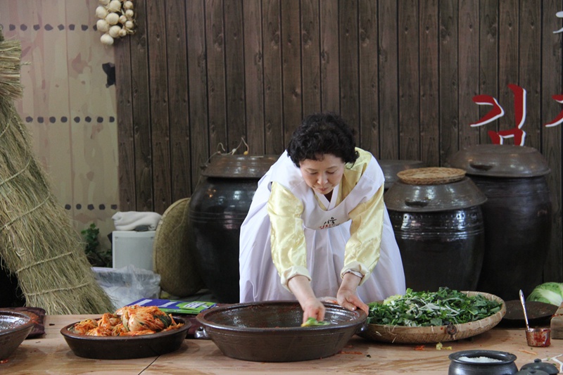 韩国首尔举行泡菜文化节