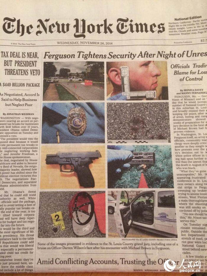 New York Times: 1126աŦԼʱͷ棺֮ҹɭؼǿ