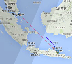 失联客机：亚航QZ 8501航班进展：当地时间12月28日6时17分，印尼泗水飞往新加坡的亚航QZ8501航班与雅加达塔台失联。背景：亚洲航空公司（AirAsia），简称亚航，成立于2001年；是马来西亚第二家国际航空公司，也是亚洲地区首家低成本航空，曾经连续6年获得Skytrax公司评选“世界最佳低成本航空公司”。