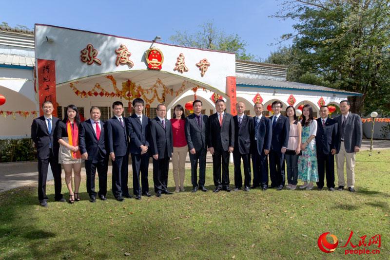 中国驻乍得使馆通过人民网向全国人民和海外华