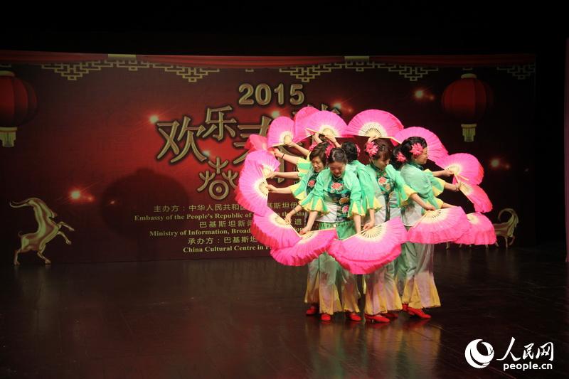 高清:中国驻巴基斯坦使馆举办欢乐春节活动