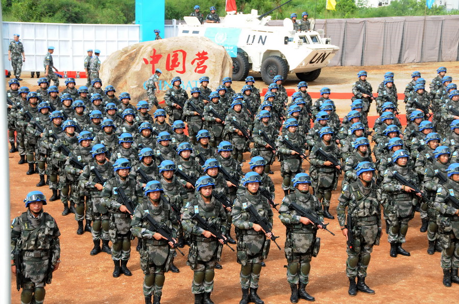 中国首支维和步兵营正式开始任务执行阶段【2】