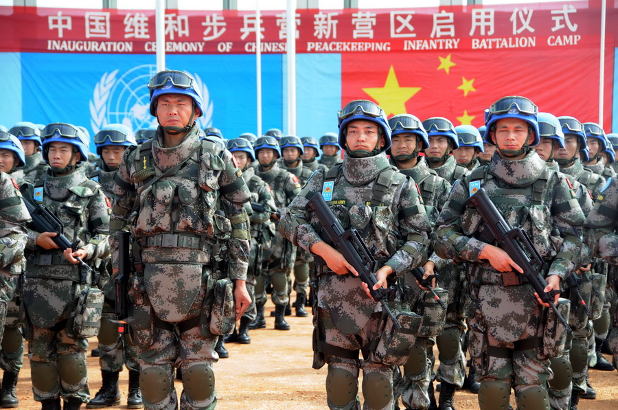 中国首支维和步兵营正式开始任务执行阶段【4】