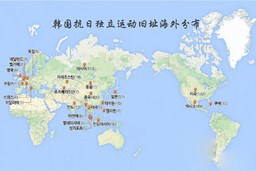 韩国政府将集中管理抗日独立运动旧址