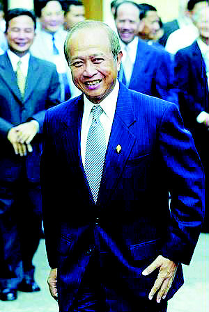柬埔寨第一首相诺罗敦·拉那烈