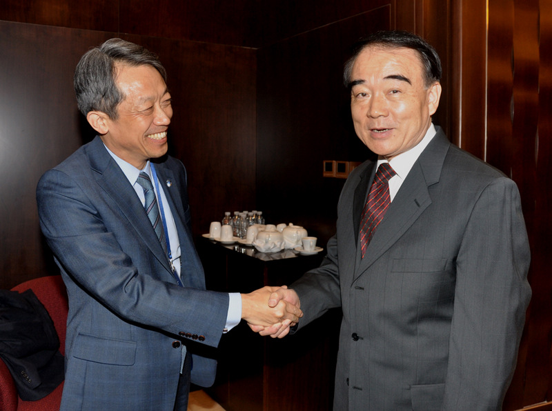 高清:外交部副部长李保东会见联合国副秘书长