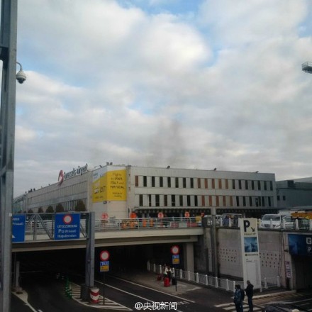 比利时首都布鲁塞尔机场发生爆炸数人受伤