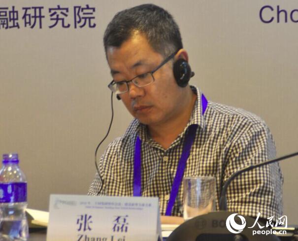 上海对外经贸大学WTO研究教育学院院长张磊 李警锐摄