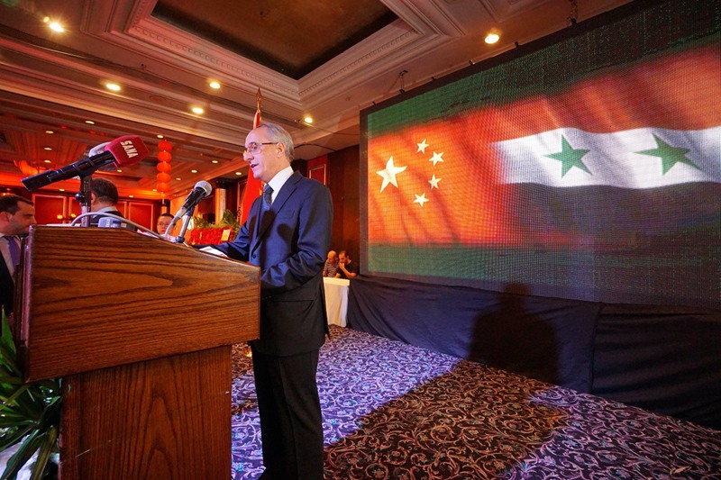 中国愿在一带一路框架下积极参与叙利亚经济