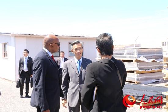 中国驻南非大使林松添赴开普敦就投资环境和经