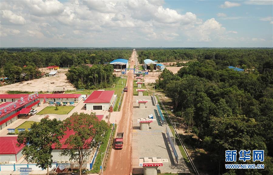 建设中的中老铁路全线最长桥——楠科内河特大桥【4】