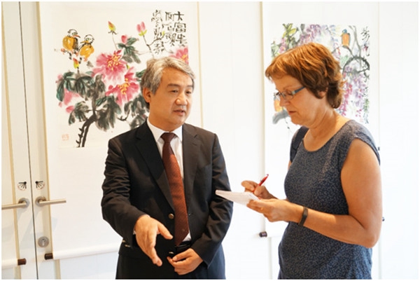 一带一路文化交流活动——中国水墨艺术展在德国斯图加特圆满开展