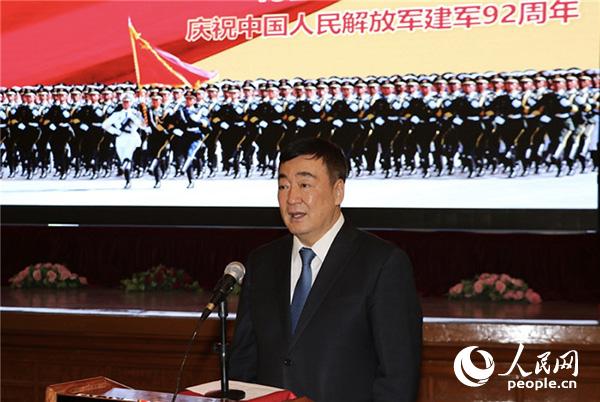 中国驻蒙古使馆邢海明大使致辞。