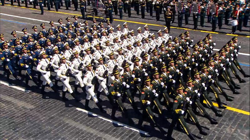 俄罗斯举行纪念卫国战争胜利75周年阅兵仪式【3】