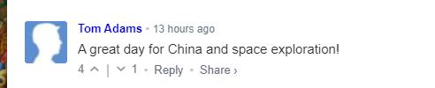 “期待未来与中国共同探索太空”