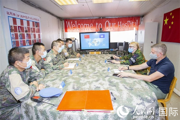 联合国维和战略规划工作组视察中国二级医院