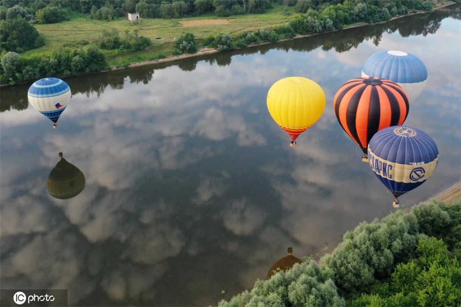 2021年俄罗斯天空热气球节举行