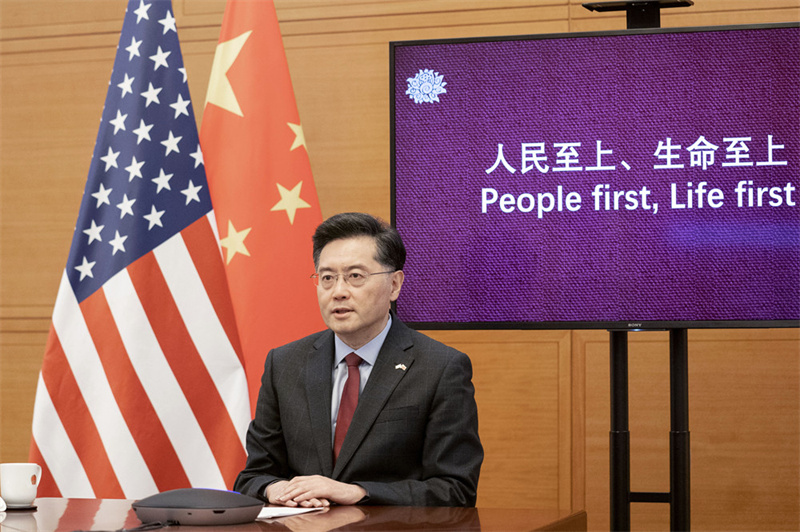 驻美大使秦刚：望美国民众感知真实、立体、全面的中国