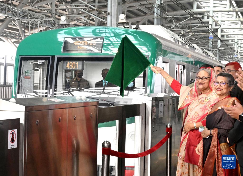 孟加拉国首条轻轨正式开通