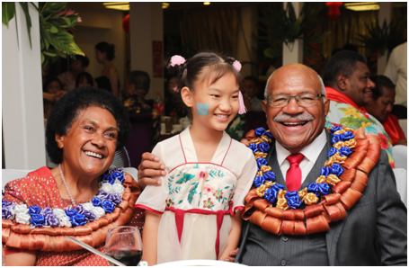 斐济新任总理出席2023斐济欢乐春节联欢会