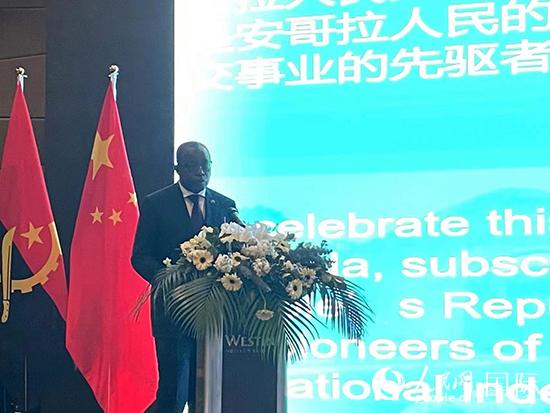 安哥拉驻华大使：中安建交40年成就瞩目 “一带一路”将惠及沿线所有国家