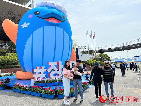 “2023蔚山鲸鱼节”5月11日至14日在韩国蔚山举行。人民网记者 马菲摄