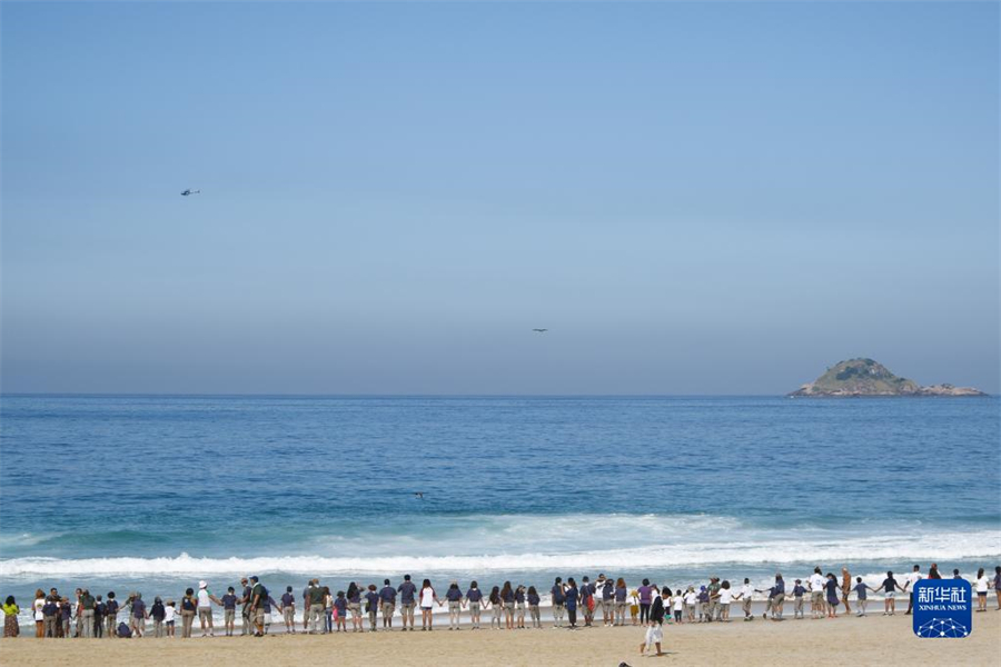 巴西里约热内卢：“拥抱”海洋