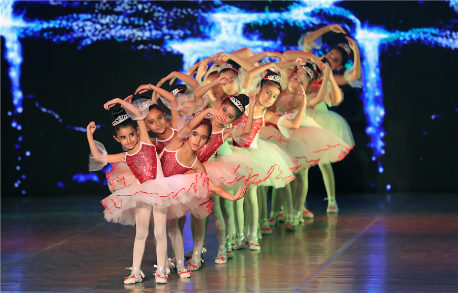 埃及开罗剧院举办芭蕾舞年度表演