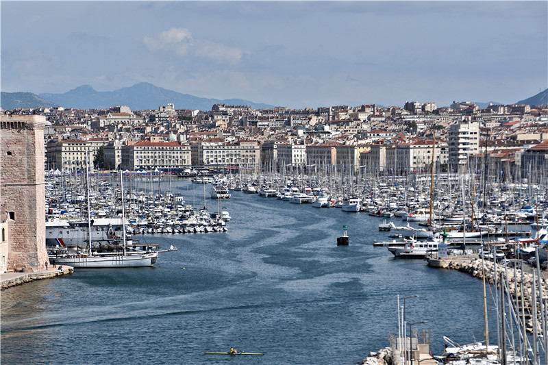 法国马赛景色秀丽 展现地中海别样风情