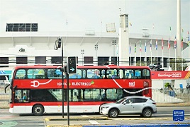 中国新能源公交助力智利绿色交通