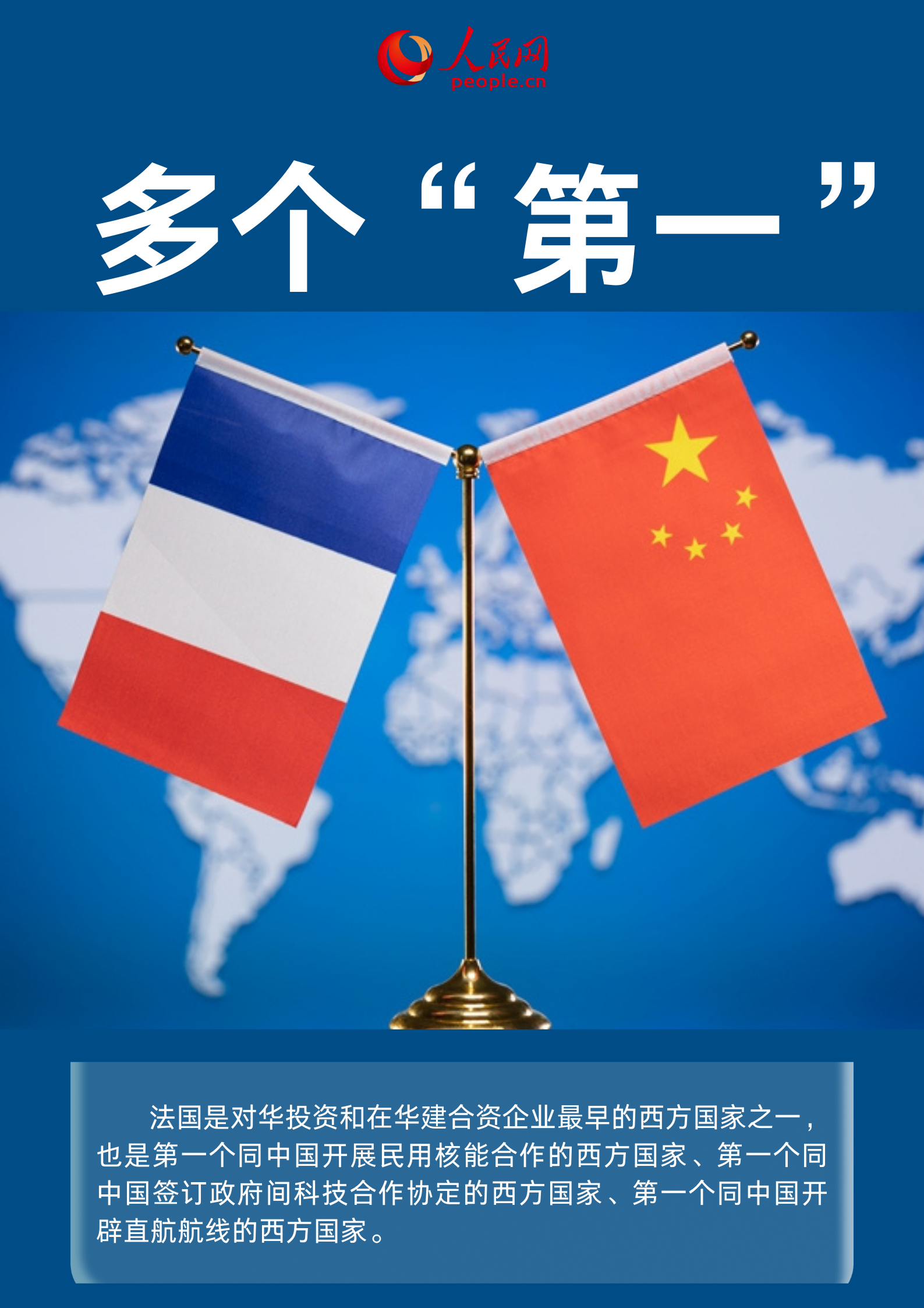 数读中国与法国合作亮眼成就单