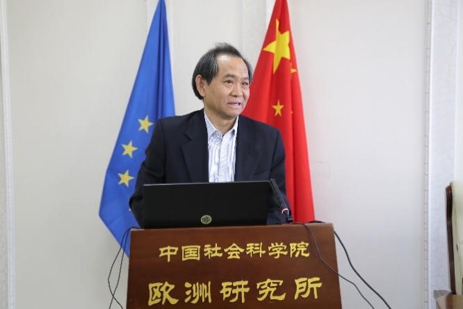 中国社会科学院欧洲研究所党委书记、副所长公茂虹主持开幕式。吴迪摄